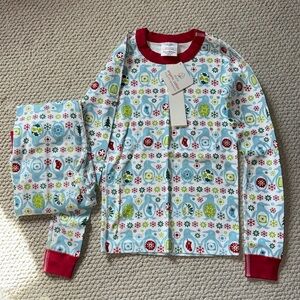 Hanna Andersson organic cotton pajamas, size 12